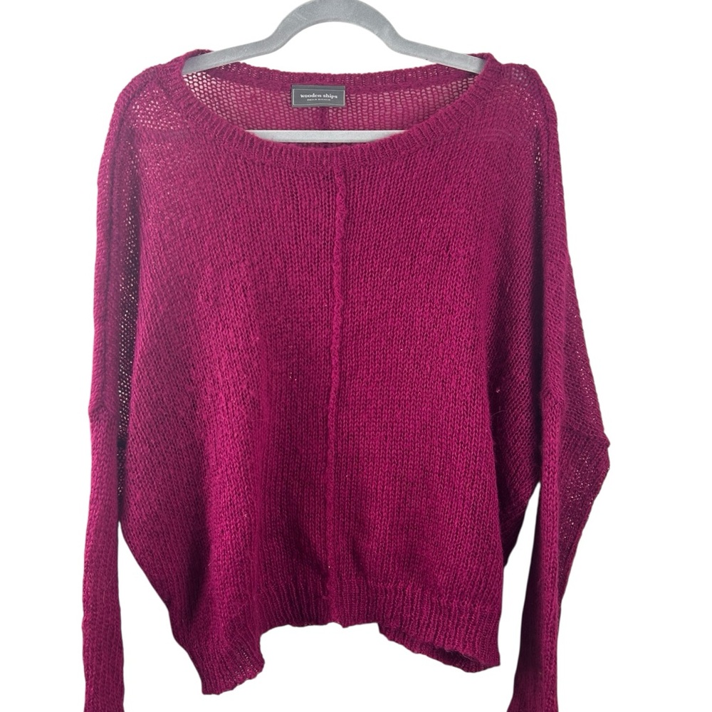 Wooden ShipWomen's Magenta Sweater